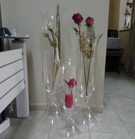 Ayaklı Vazo - 60cm 80cm 1 metre