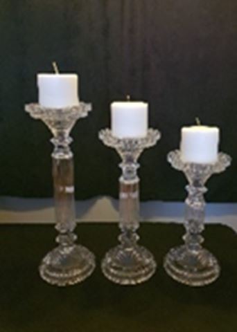 CD Crystal Candle Holder