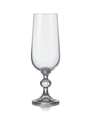 Crystalex Claudia Kristalin 180 ml - Champagne Glass - Bohemia Crystal