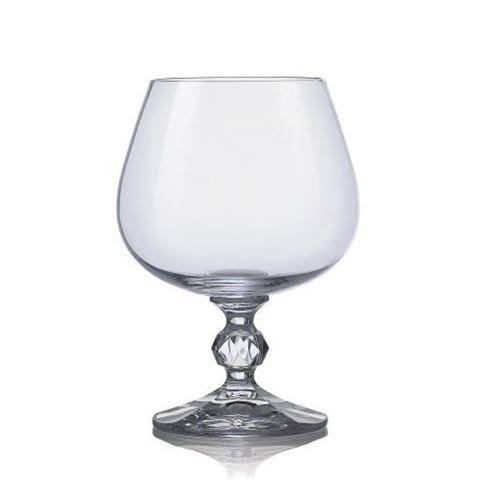 Crystalex Claudia Kristalin 250 ml - Cognac Glass - Bohemia Crystal