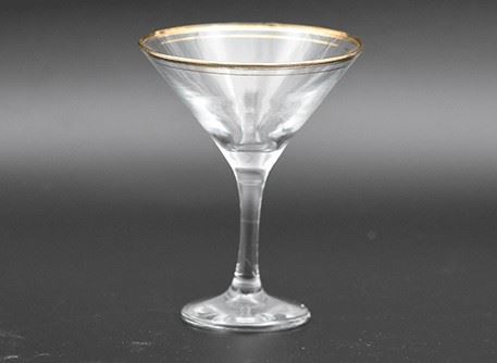 Mis586 Ağız Yaldızlı - Martini Glass - Lav